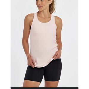 Oiselle Women’s Light Lux Tank Pink Size 6 Racerback Running Gym Athletic